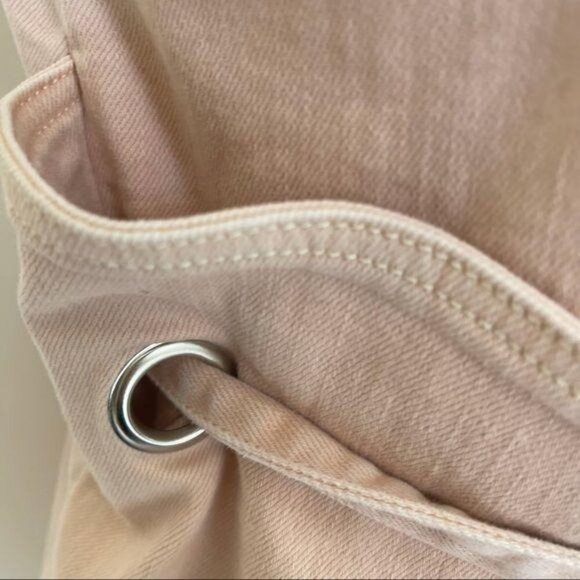 Anthropologie Holding Horses Regatta Wrap Dress Size 4P Pink Halter Style Cotton - Picture 9 of 12